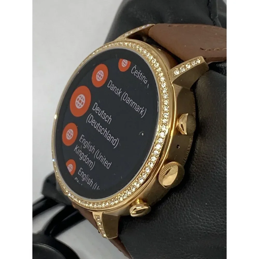 Fossil Gen 4 Authentic Digital Dial Smart Watch Custom Band FTW6011 LT433